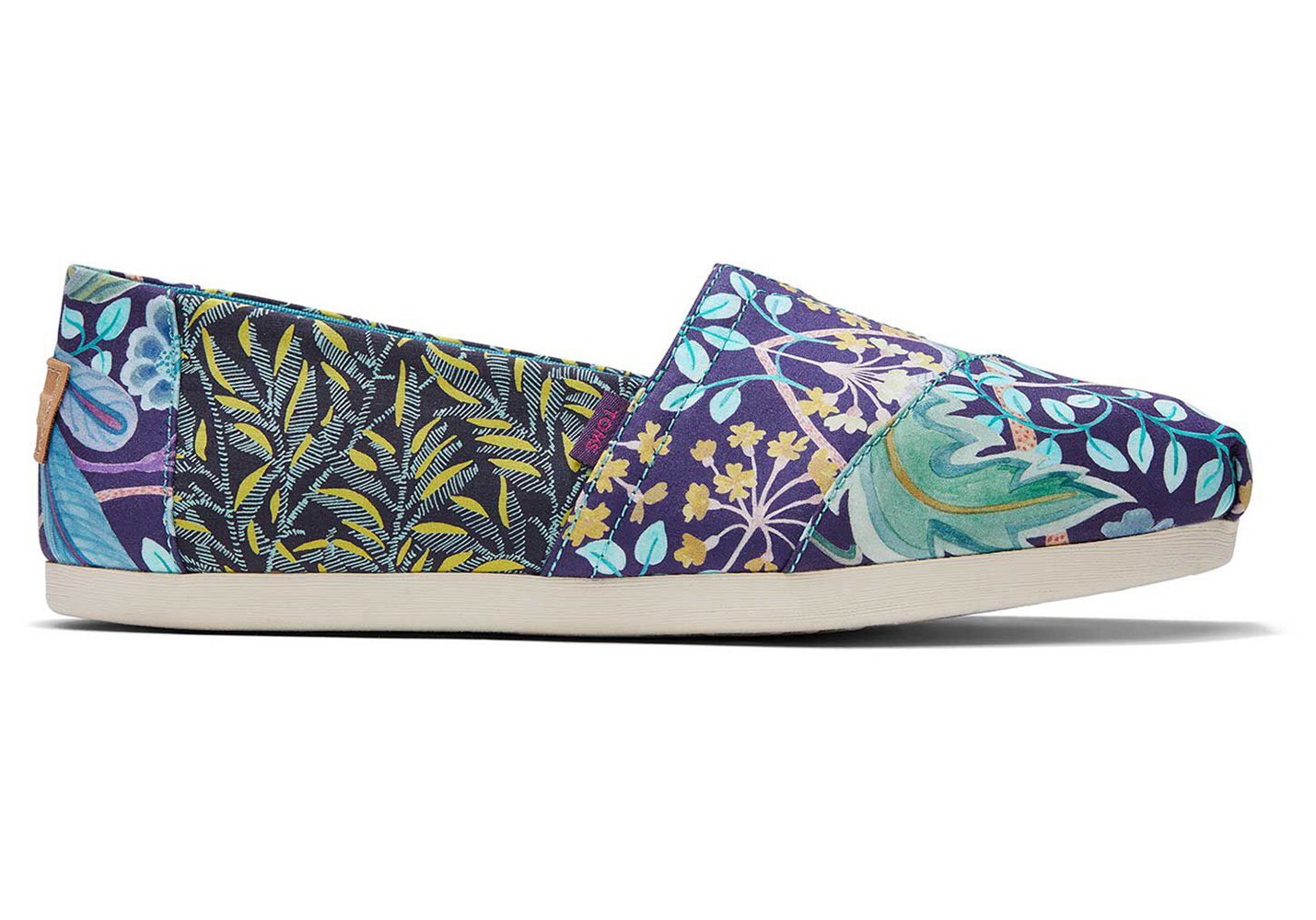 Toms Espadryle Damskie Kolorowe - Alpargata Elm House Made With Liberty Fabric - 82OIFJMXD